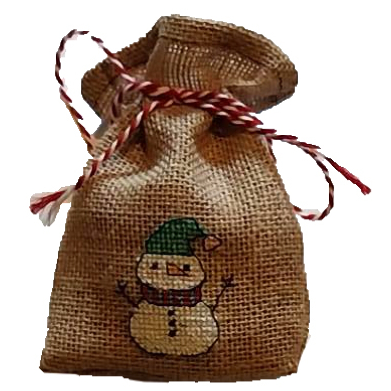 Snowman Small Sack